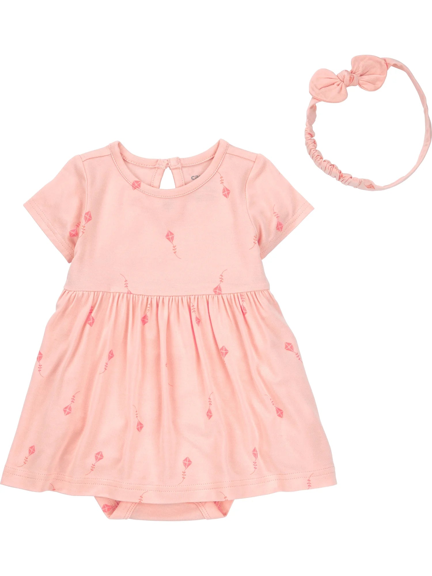 Baby Girl Comfysoft Dress Set, 2-Piece Sizes Preemie-6/9 Months