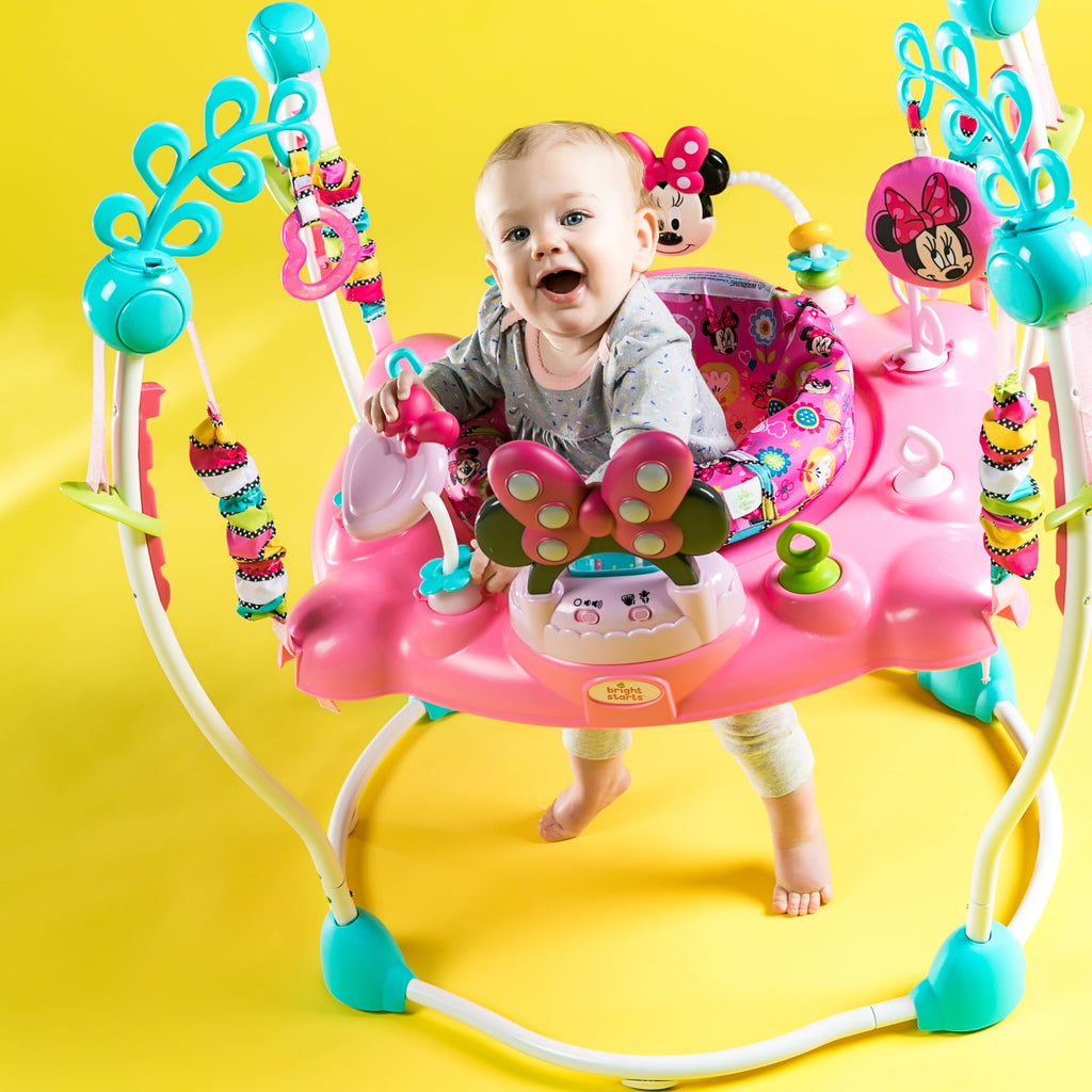 Disney Baby Minnie Mouse Peekaboo Activity Jumper, 6-12 Months