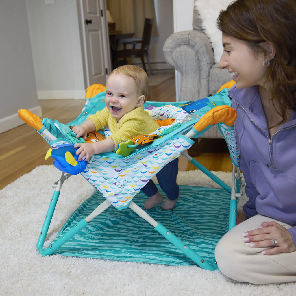 Disney Baby Finding Nemo Pop 'N Jump Foldable Activity Center by , Unisex, Infant