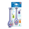 Toothscrubber Toothbrush, 3-Sided, Color Changing Bristles, Suction Base, Purple, 1-4Y