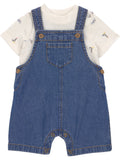 Baby Boy Overalls Set, 2-Piece, Sizes 0/3-24 Months