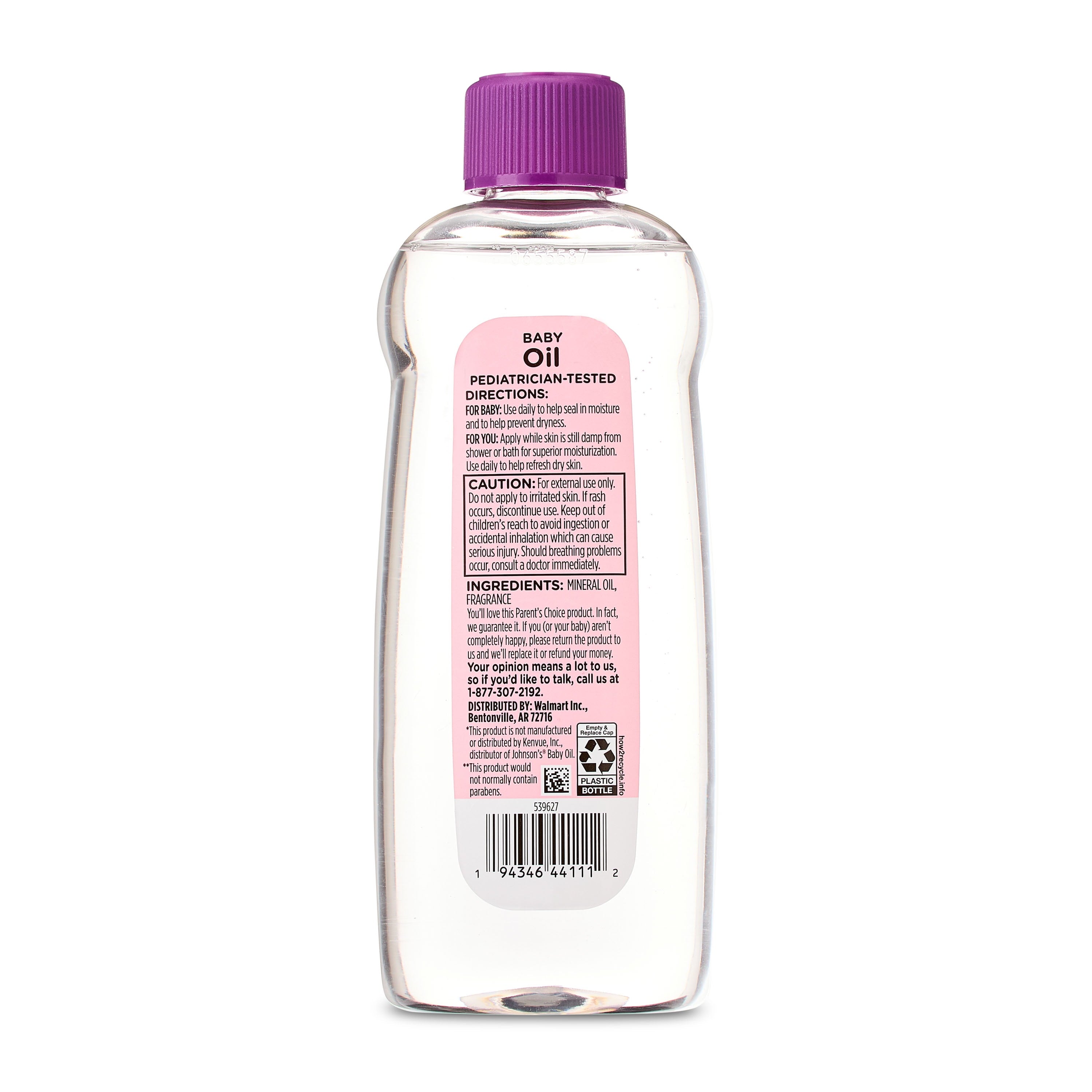 Baby Moisturizing Oil, 14 Fl Oz