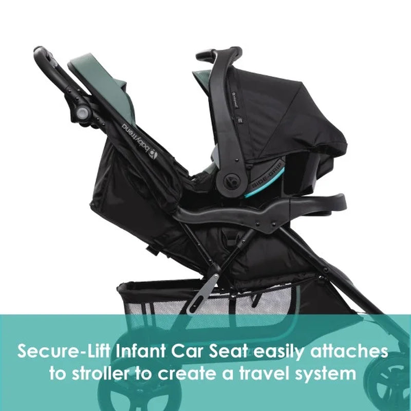 Baby Trend EZ Ride SE Travel System with Secure-Lift Infant Car Seat - Dash Sage