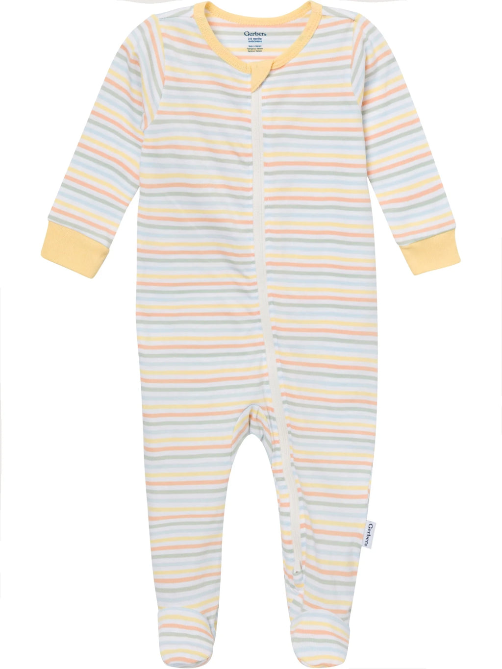 Baby Neutral Sleep N´ Play Footed Pajamas, 4-Pack, Sizes, Newborn - 6/9 Months