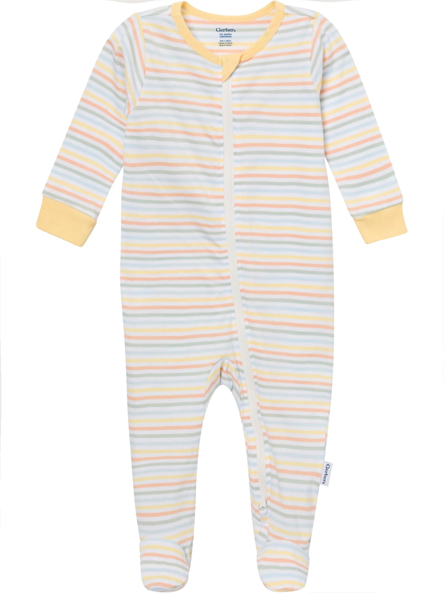 Baby Neutral Sleep N´ Play Footed Pajamas, 4-Pack, Sizes, Newborn - 6/9 Months