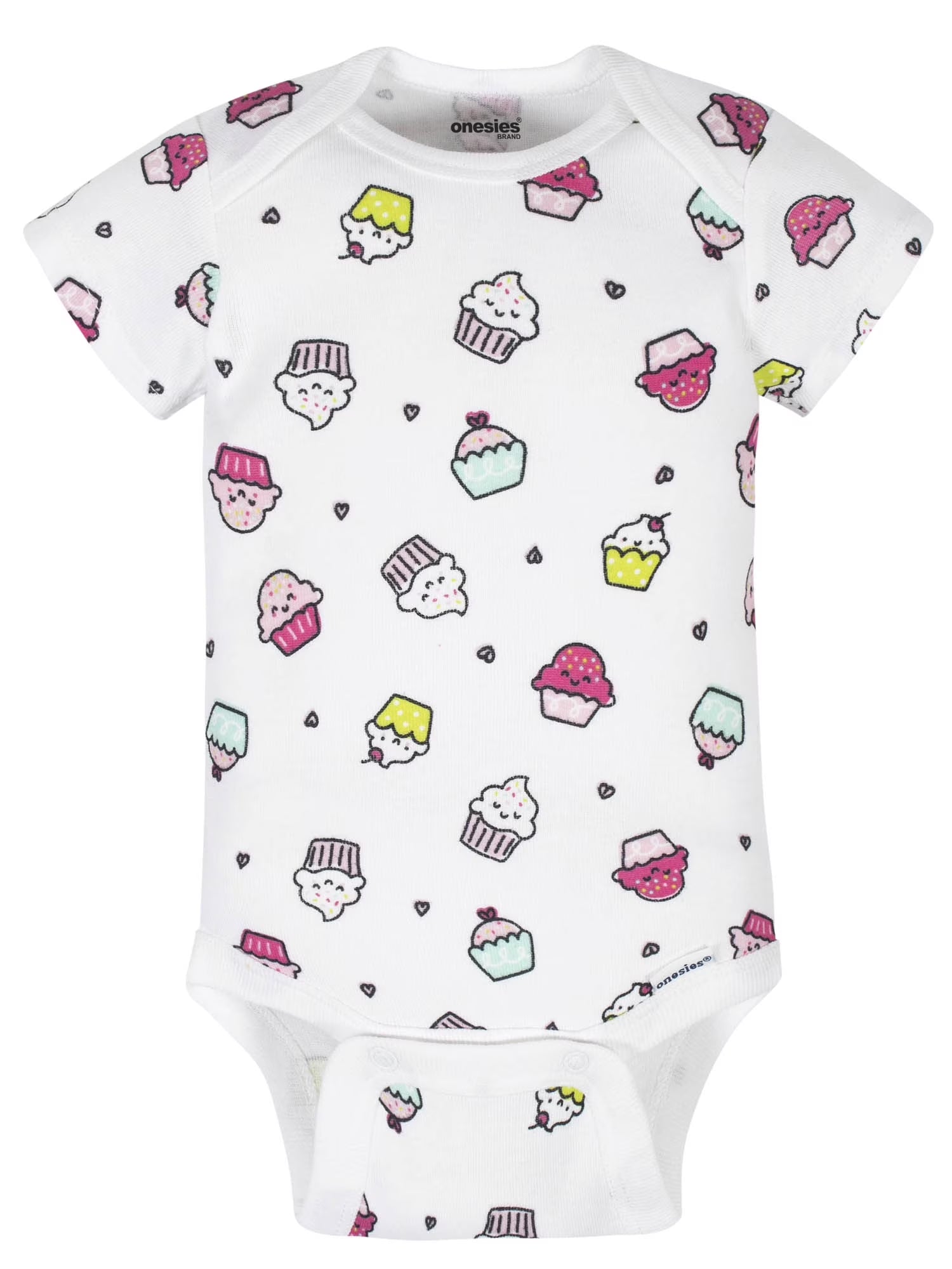 Brand Baby Girl Bodysuits, 8-Pack, Sizes Newborn - 12 Months