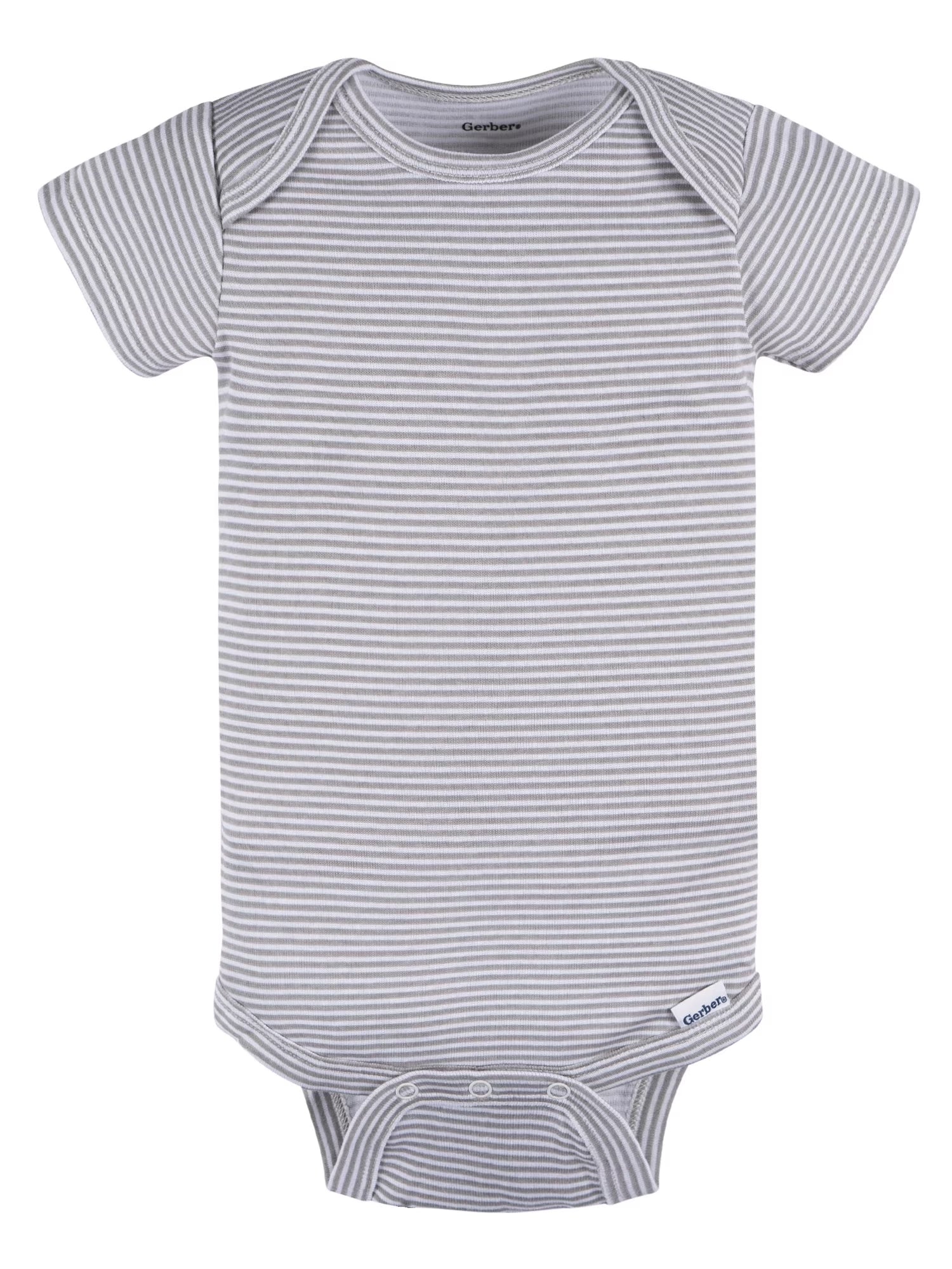 Baby Neutral 6-Pack Short Sleeve Bodysuits, Sizes Preemie - 24 Months