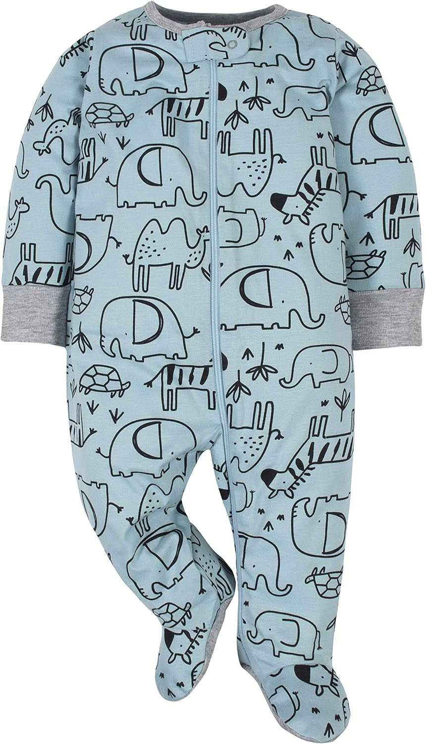 Baby Girls 4 Pack Sleep 'N Play Footie