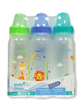 Classic Zoo Friends Standard Bottles 8 Oz 3 Each