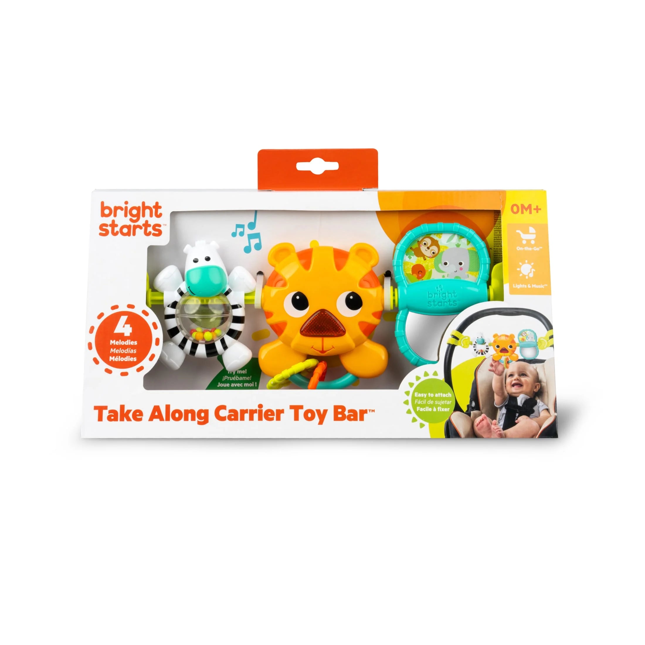 Take along Musical Carrier Baby Activity Toy Bar, Ages Newborn +