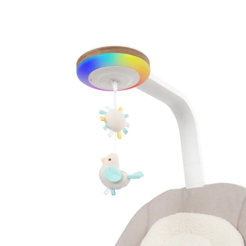 Lyra 2-In-1 Infant to Toddler Rocker, Coastal Coffee