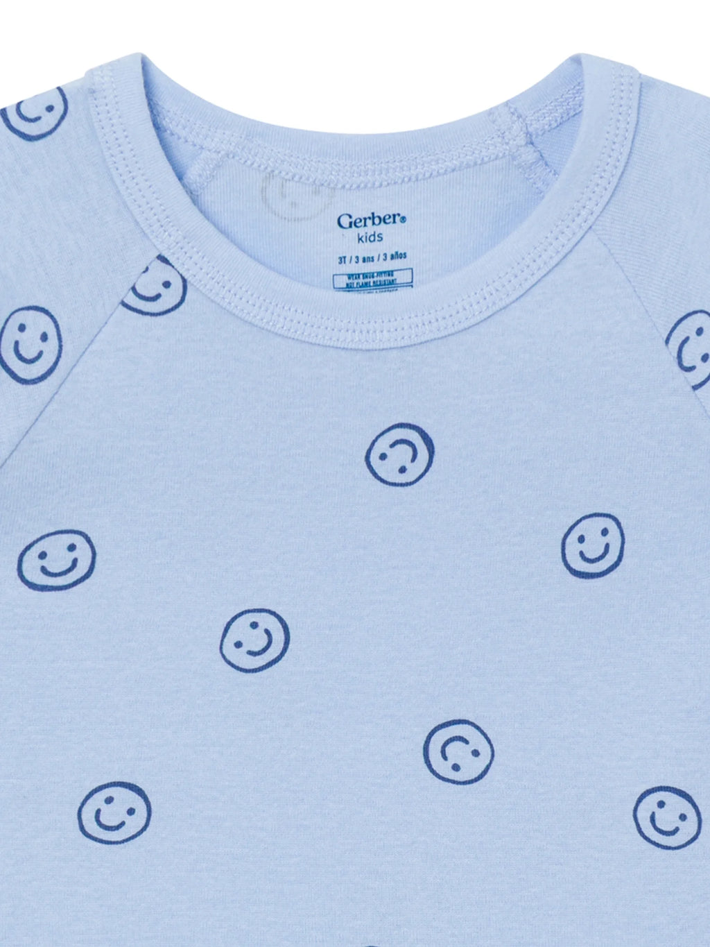 Toddler Neutral Tight Fitting Pajama Set, 4-Piece, Sizes 12 Months - 5T