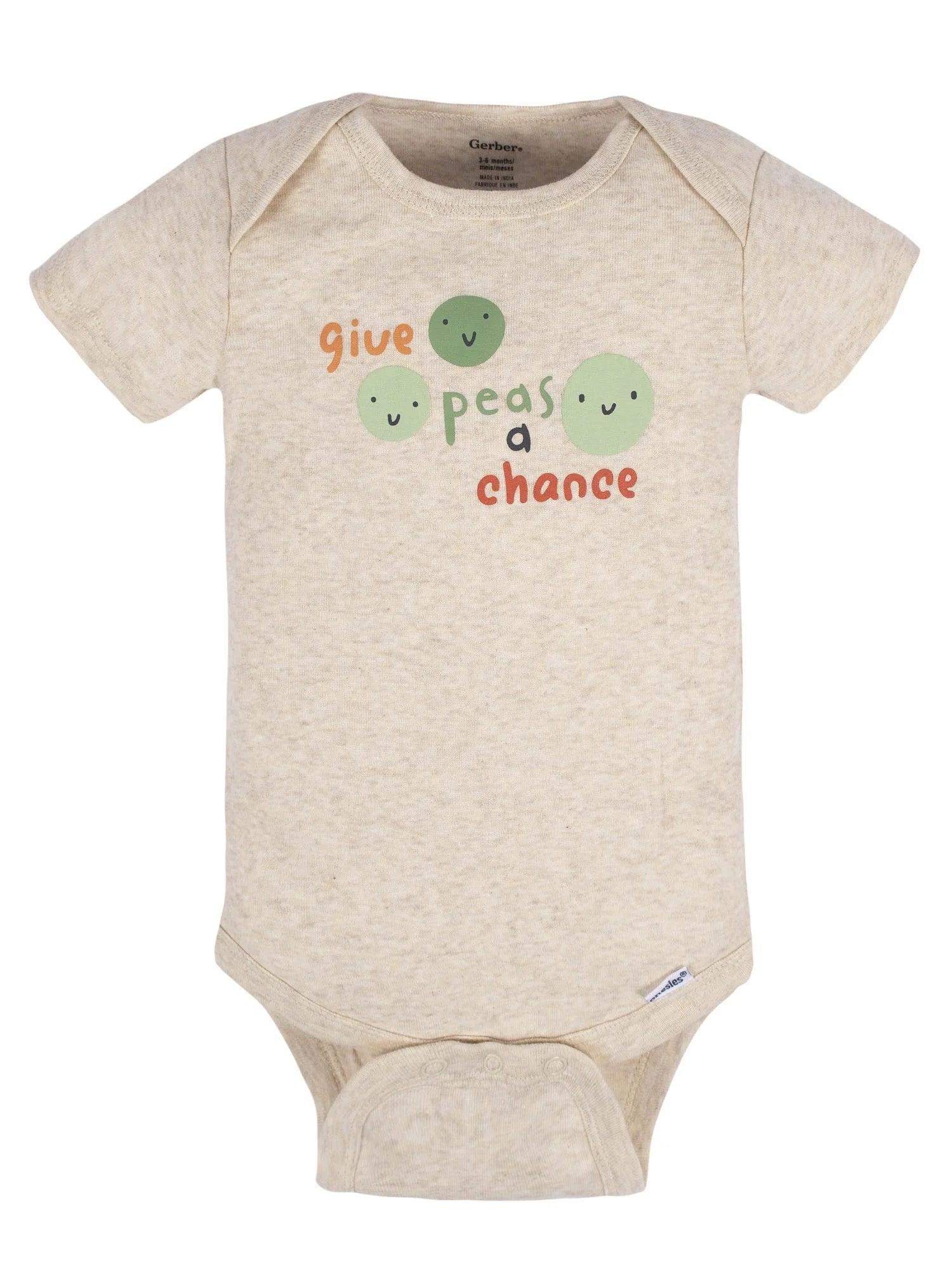 Baby Boy or Girl Gender Neutral Short Sleeves Onesies Bodysuits, 8-Pack (Newborn - 12 Months)