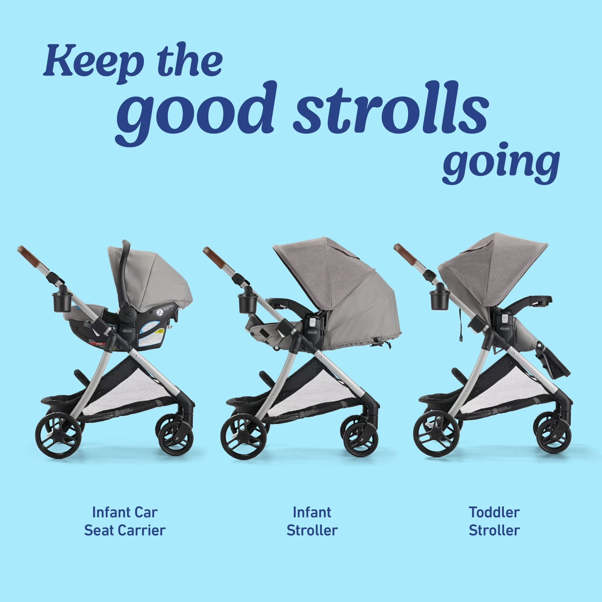 Modes Closer Travel System, Highland, Grey