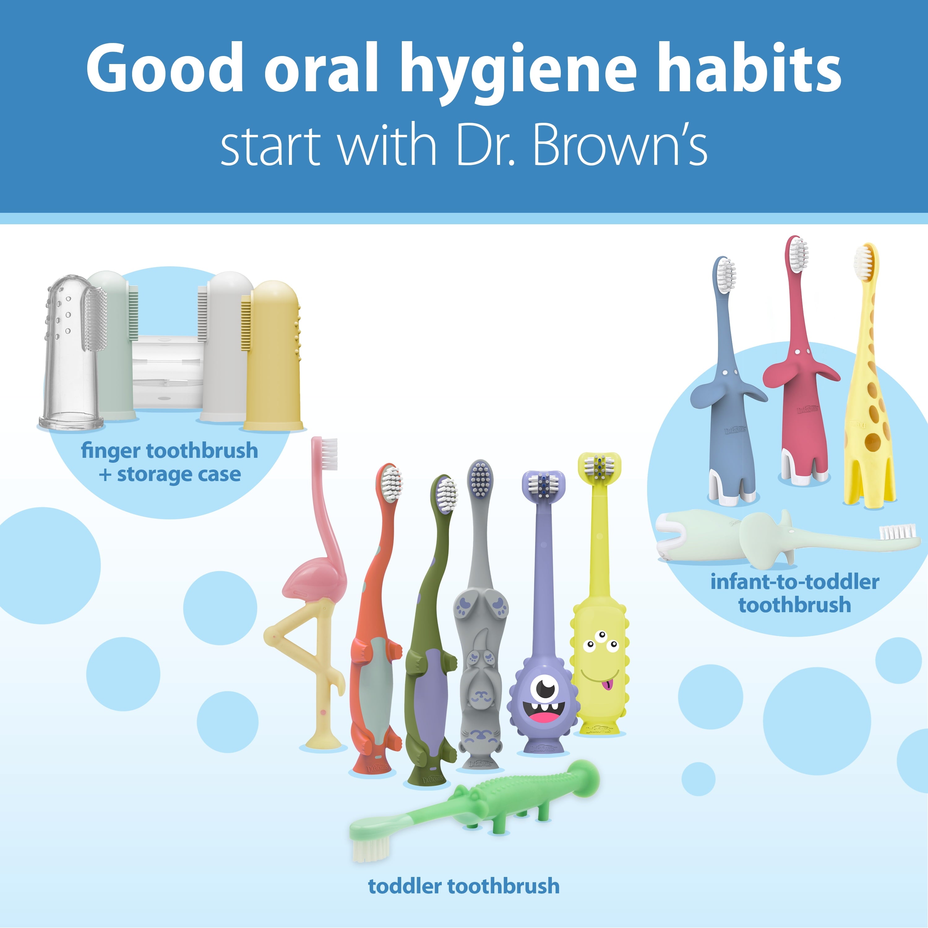 Infant-To-Toddler Training Toothbrush and Toothpaste, Giraffe/Strawberry, 0-3 Years, Set