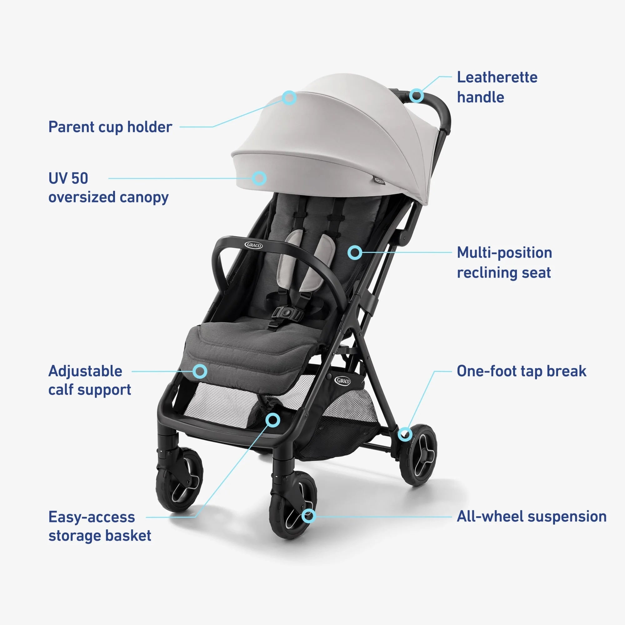 Ready2Jet Travel System, Haines, Grey