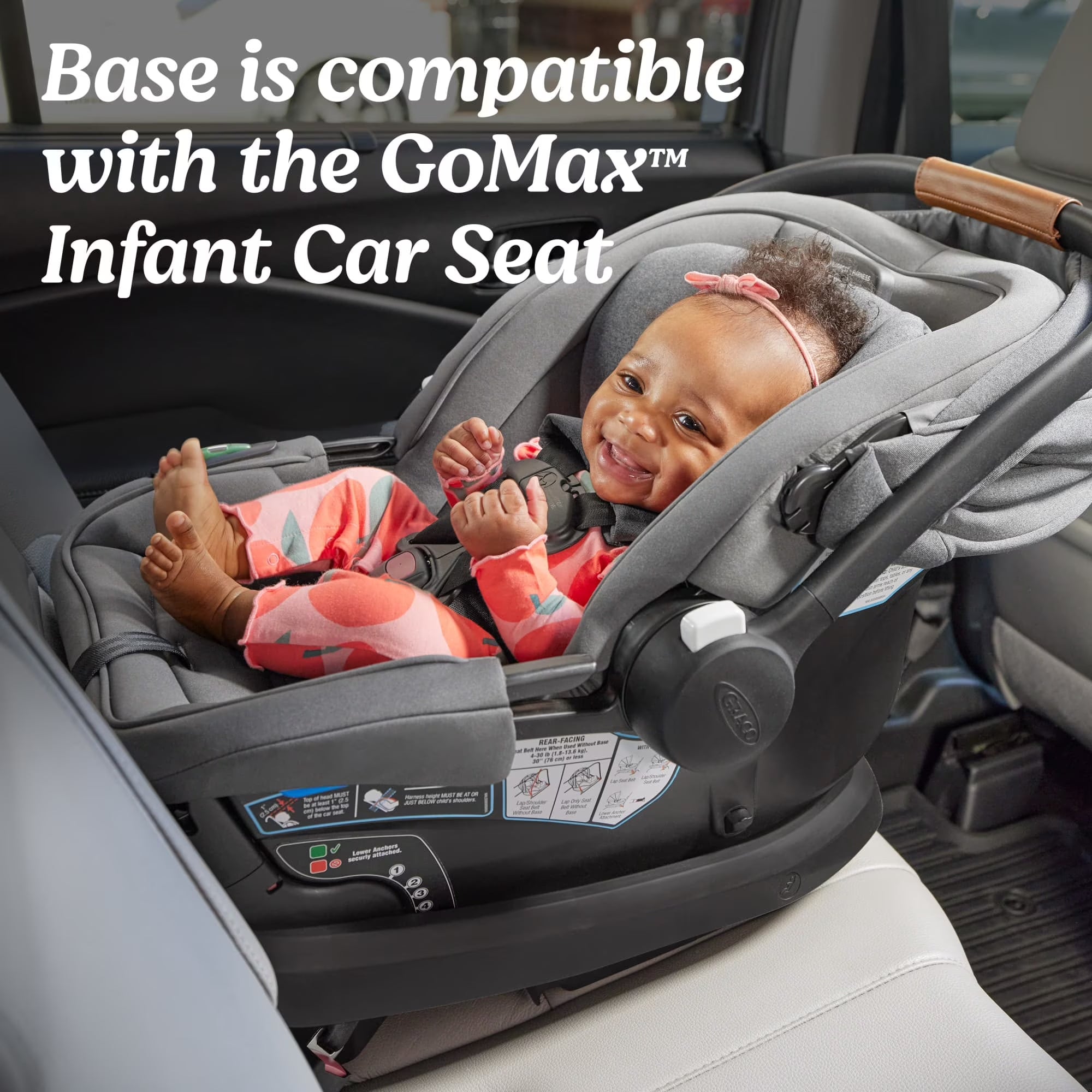 Gomax Infant Car Seat Base, Black