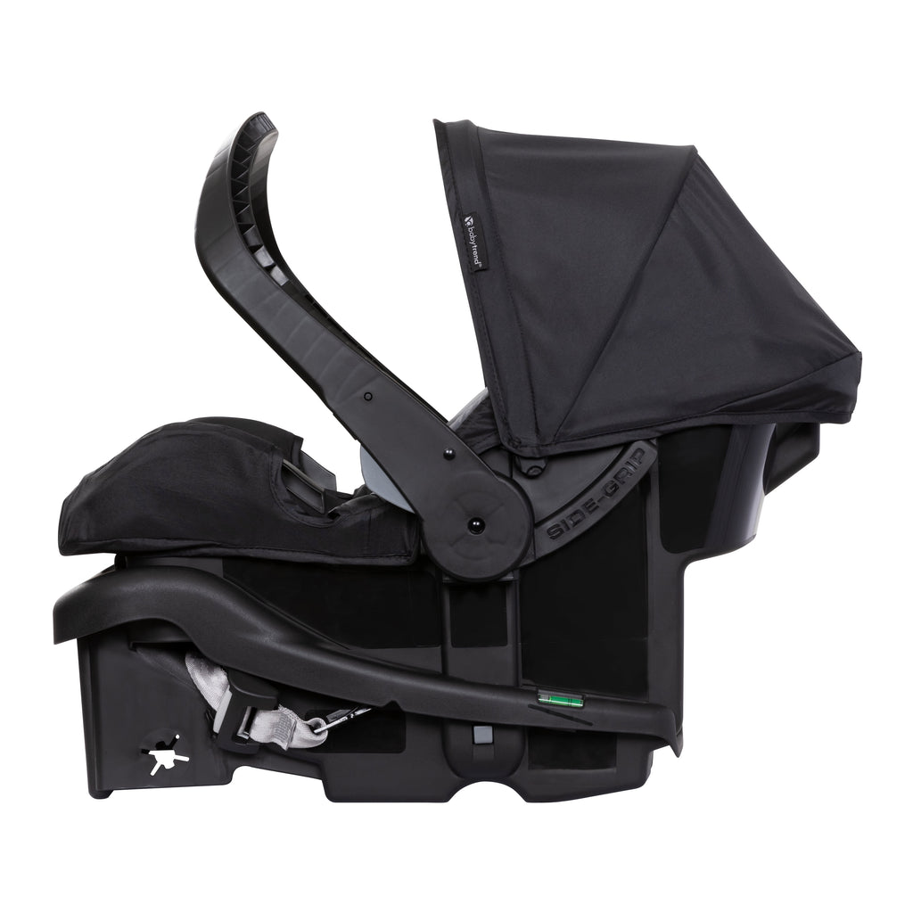 Baby Trend Sonar Seasons Travel System with Airflow and Ez-Lift Infant Car Seat, Black