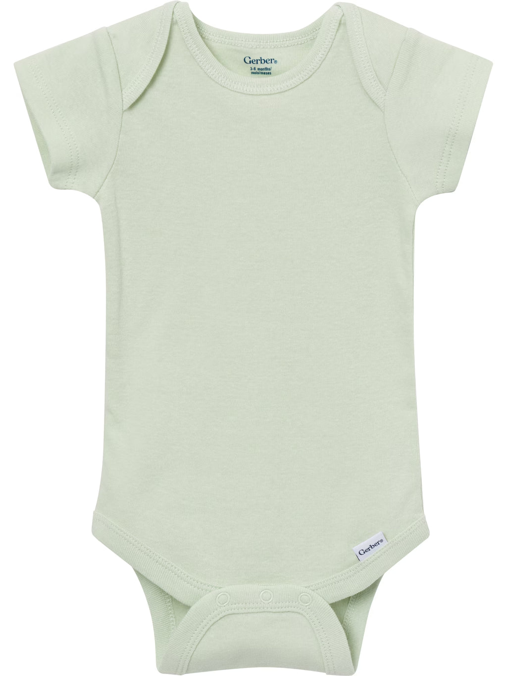 Baby Neutral Short Sleeve Onesies, 8-Pack, Sizes 0/3 Newborn - 12 Months