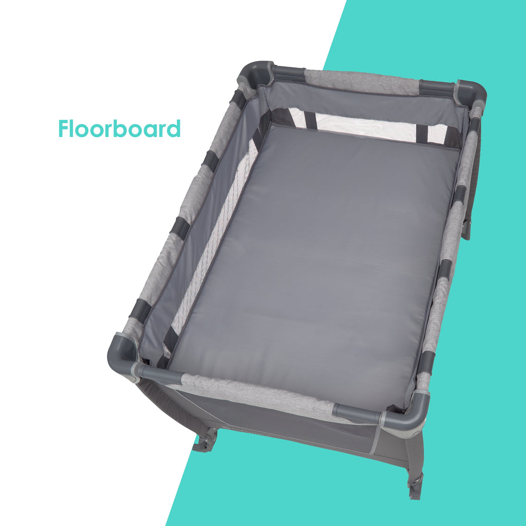 Baby Trend Simply Smart 2.0 Nursery Center Playard – Bassinet, Changer, Napper & Travel Bag