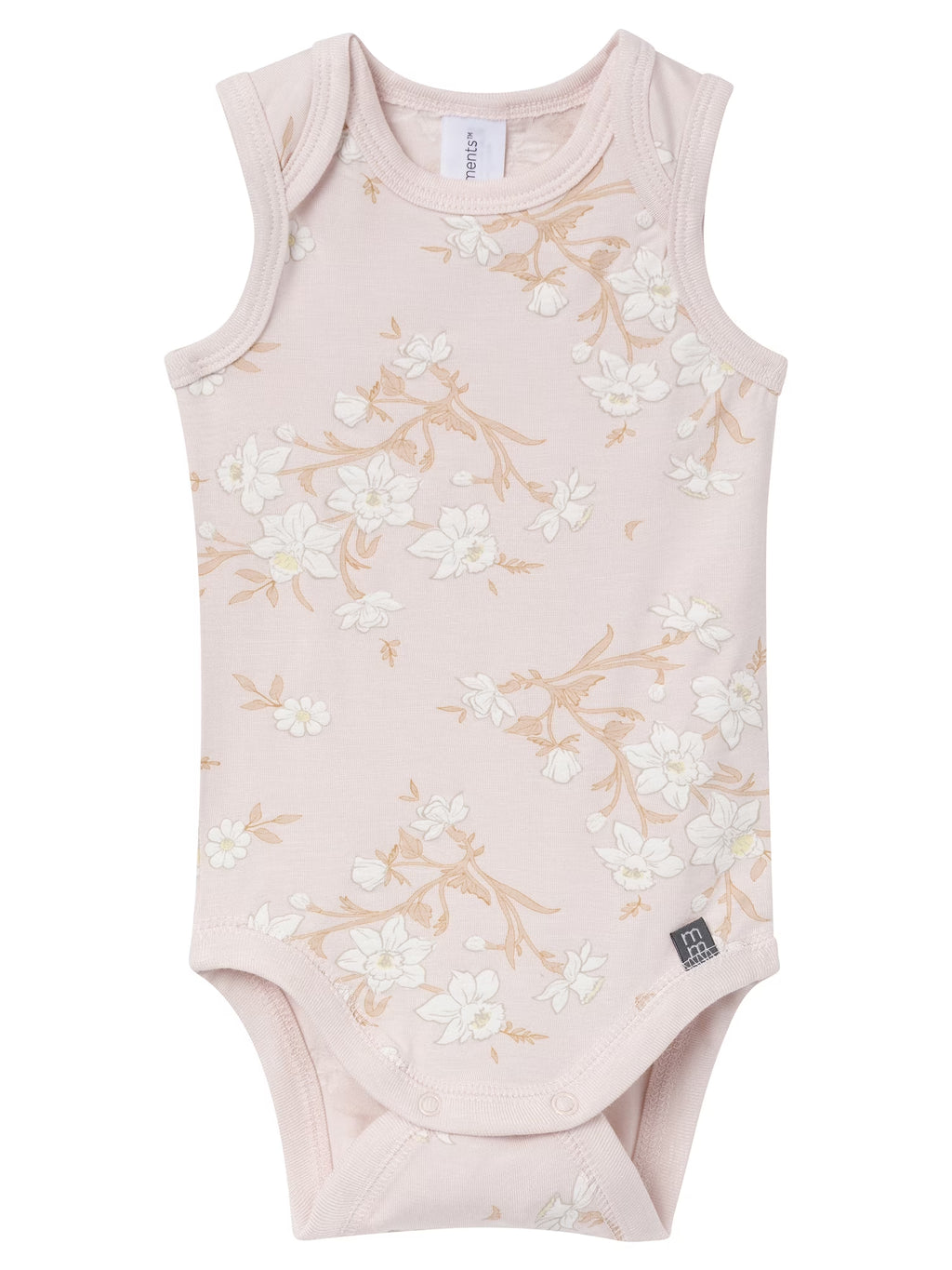 by Gerber Baby Neutral Viscose Sleeveless Bodysuit and Short Outfit Set, 2-Piece, Sizes Newborn - 12 Months