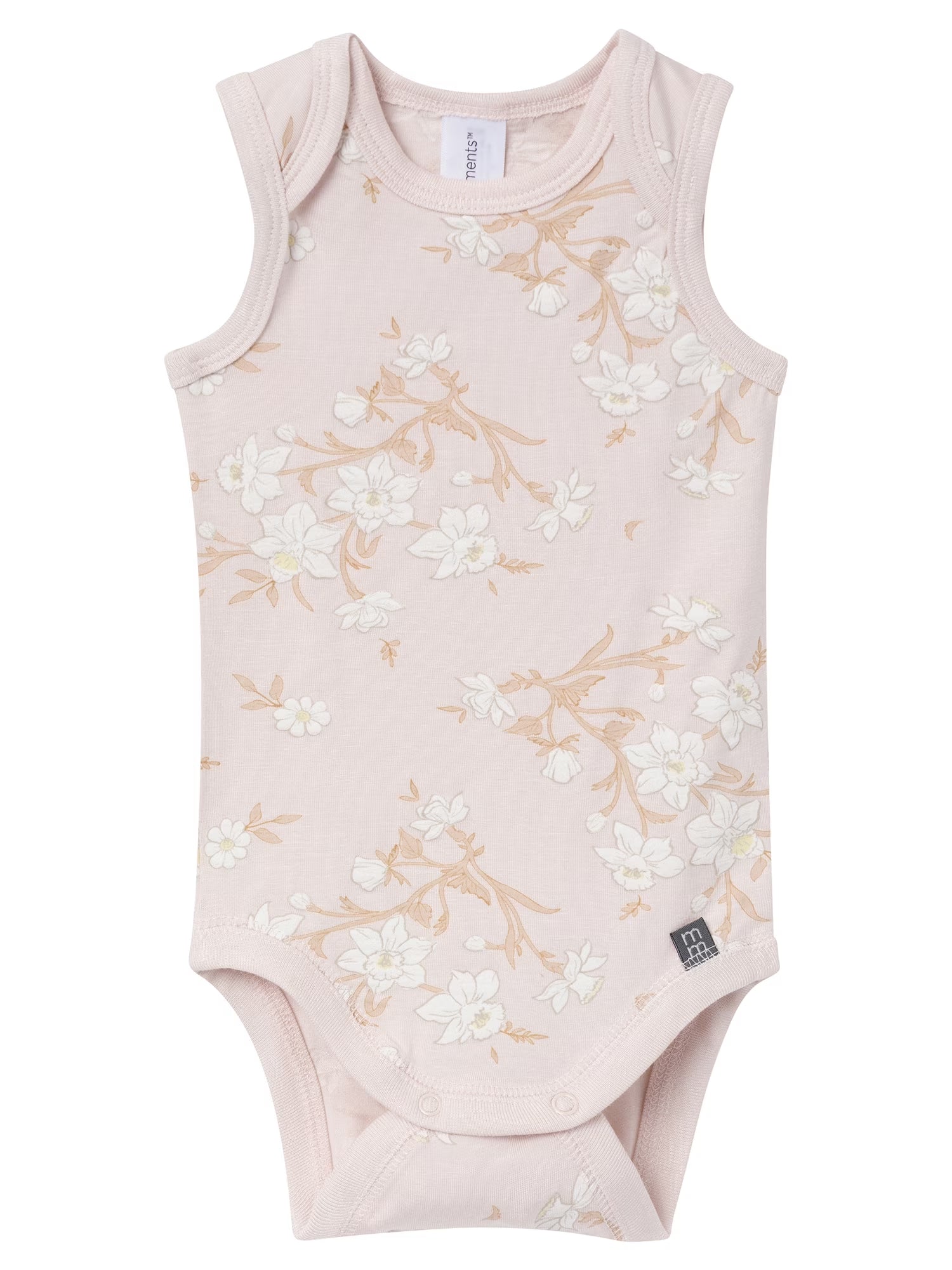 by Gerber Baby Neutral Viscose Sleeveless Bodysuit and Short Outfit Set, 2-Piece, Sizes Newborn - 12 Months