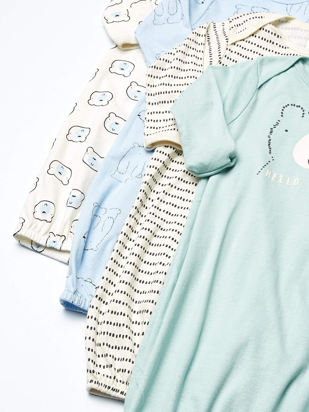 Baby-Boys 4-Pack Sleeper Gown