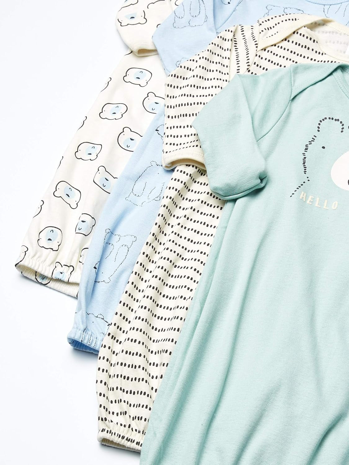 Baby-Boys 4-Pack Sleeper Gown